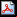 PDF document icon